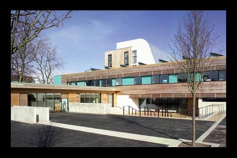 The Academy of St Francis of Assisi in Liverpool features green roofs and photovoltaics and was designed by Capita Architecture to harness passive solar gain
